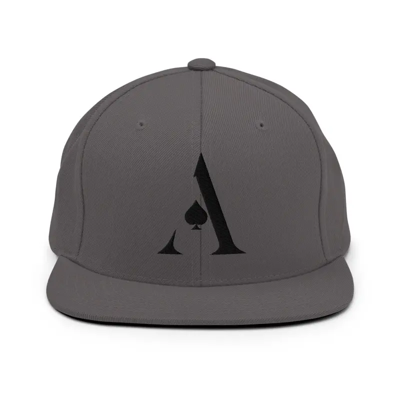 ACE-ARMY - Snapback (Black Logo)