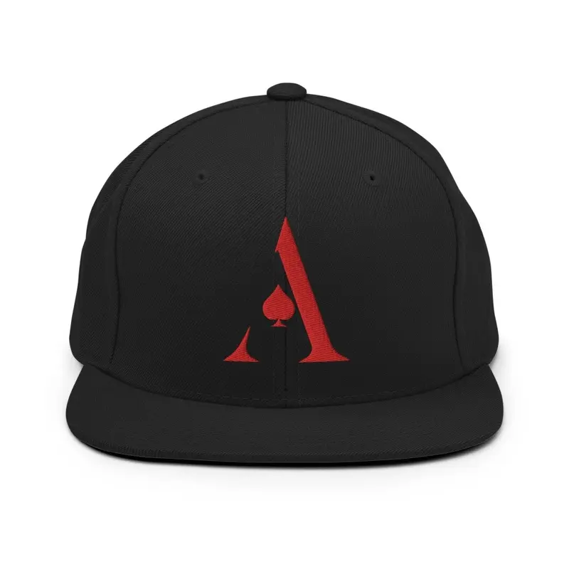 ACE-ARMY - Snapback (Red Logo)